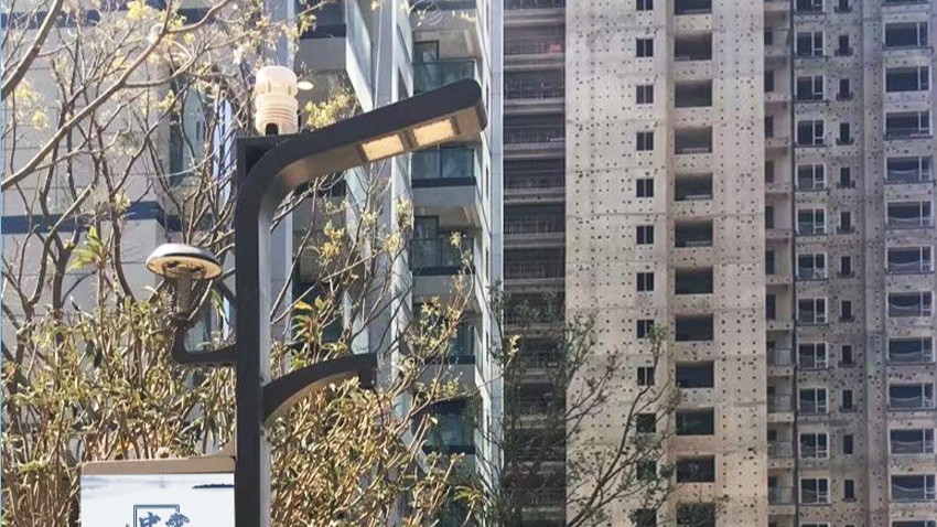 菲尼特智慧路燈推進昆明某小區(qū)邁向智能化