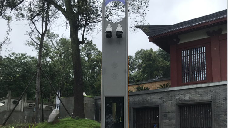 江口沉銀啟用菲尼特智慧路燈  實現景區數字化制管理