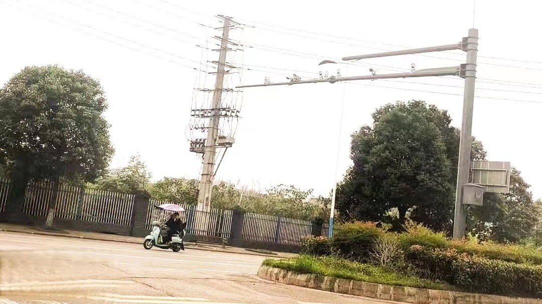 菲尼特智慧交通桿案例分享：成都市金堂淮口智能交通項(xiàng)目