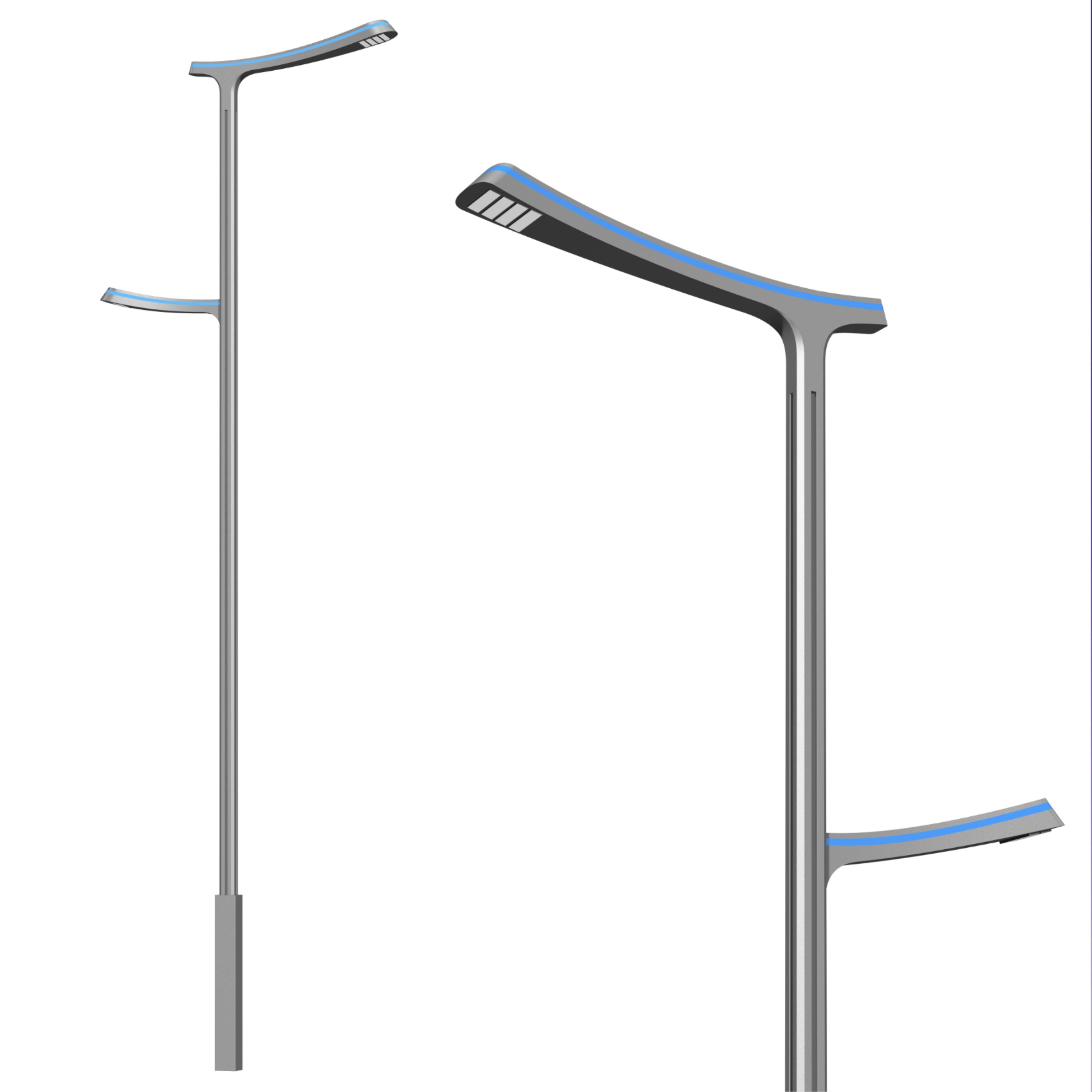 現(xiàn)代路燈翱翔